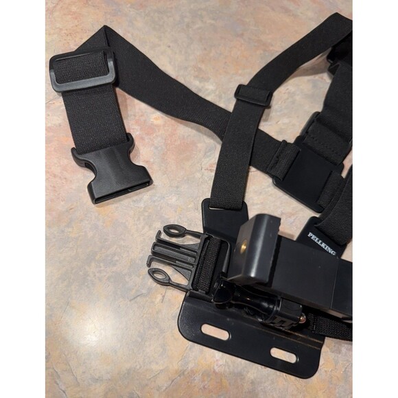 PellKing Chest Mount Harness for Action Camera or Phone Hands Free & Adjustable - Picture 2 of 8